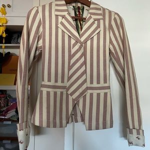 LAMB striped blazer